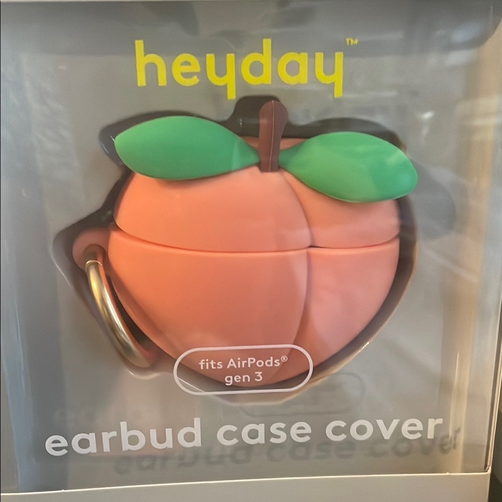 Heyday Peach Earbud Case Cover